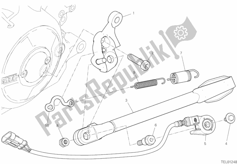 Todas las partes para Estar de Ducati Diavel 1260 2020